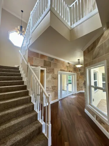 Stairs to loft