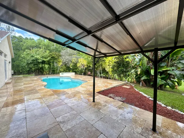Pool area