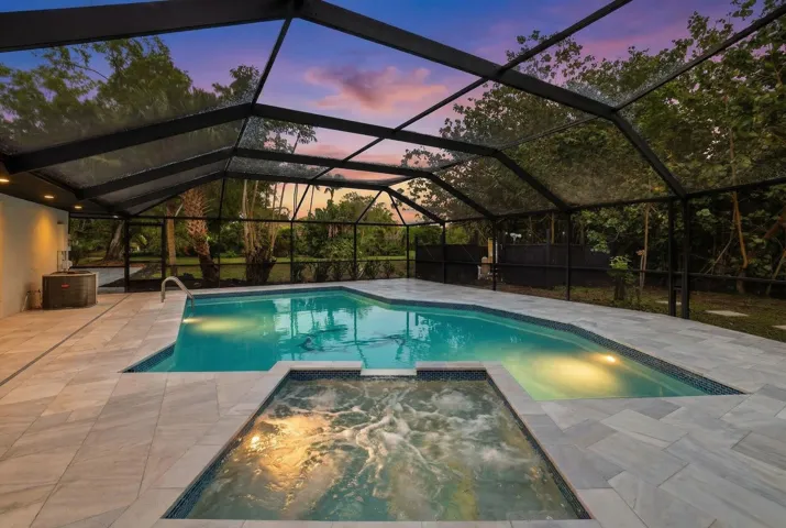 Pool Dusk