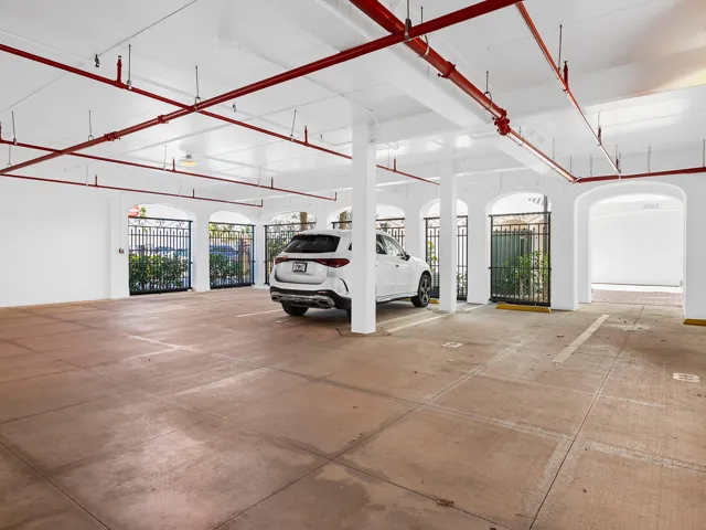 Covered assigned parking