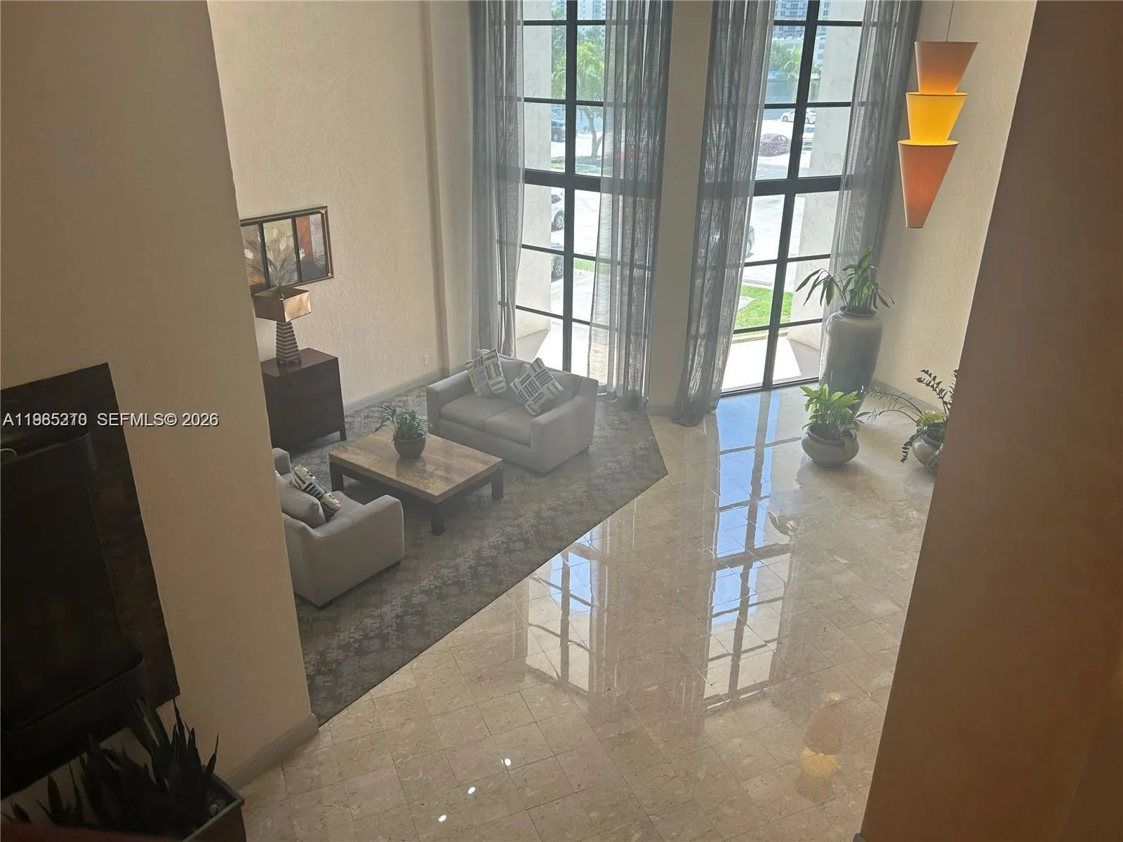 Lobby views