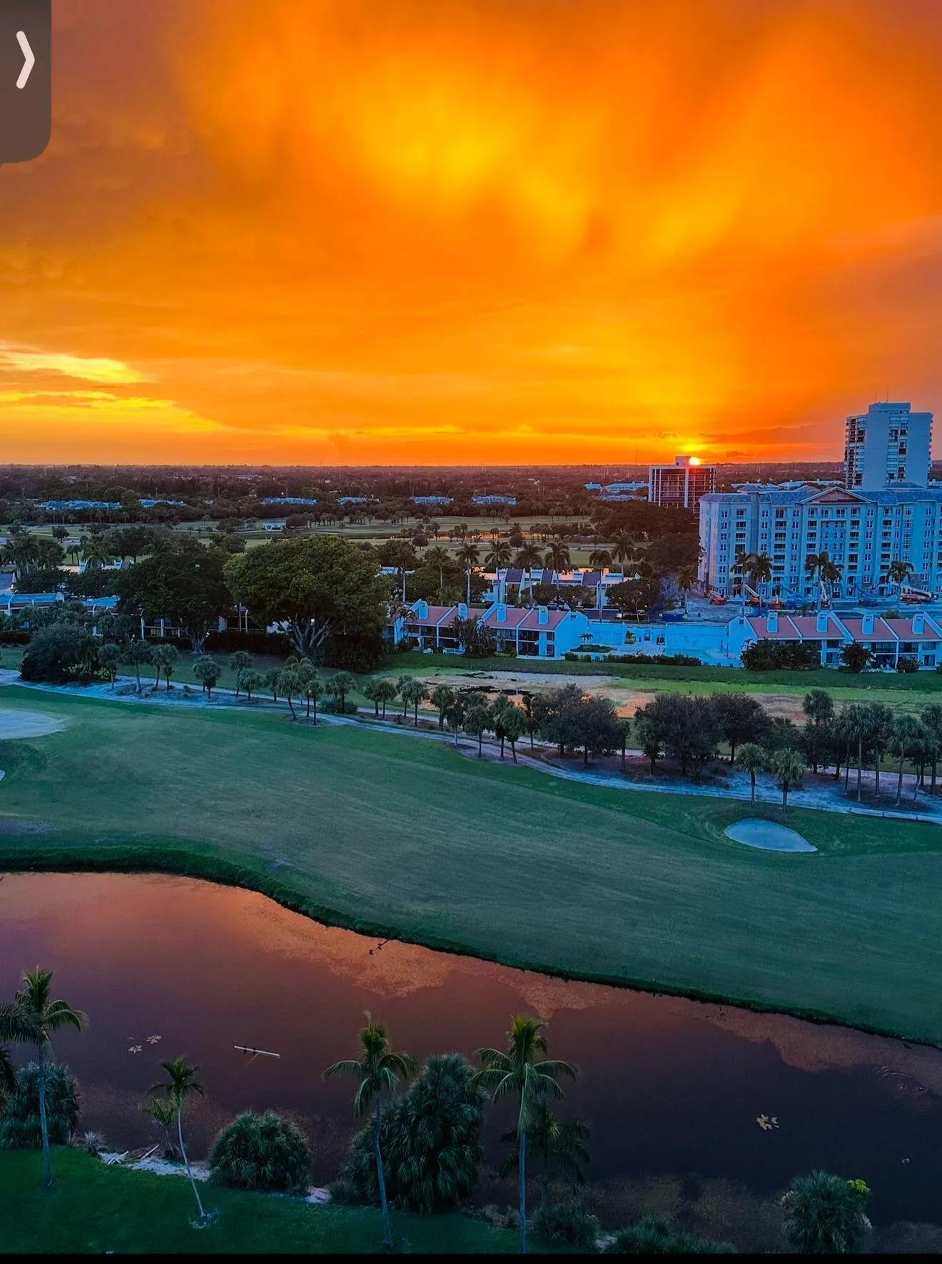 Magnificent sunsets views