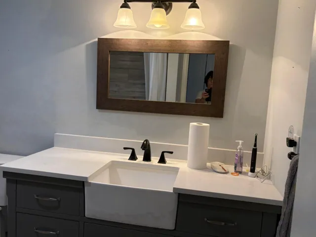 BATH OFF BEDROOM ONE