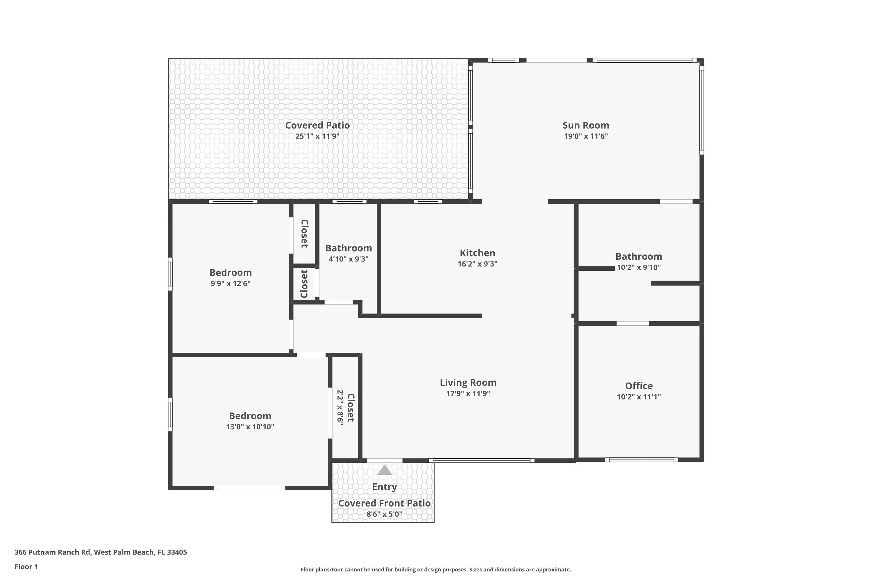 366 Putnam floor plan