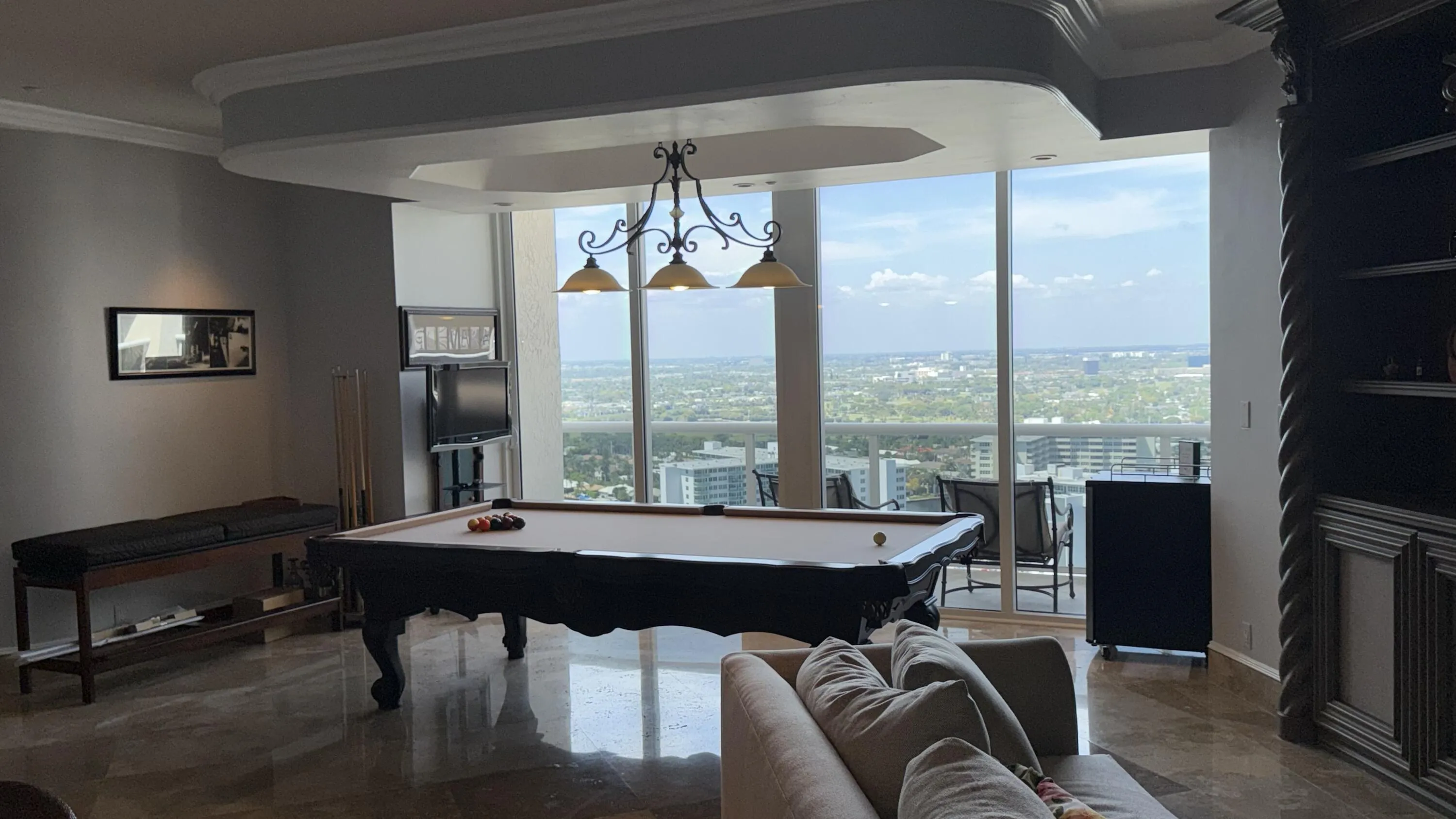 Game Room with second kitchen.