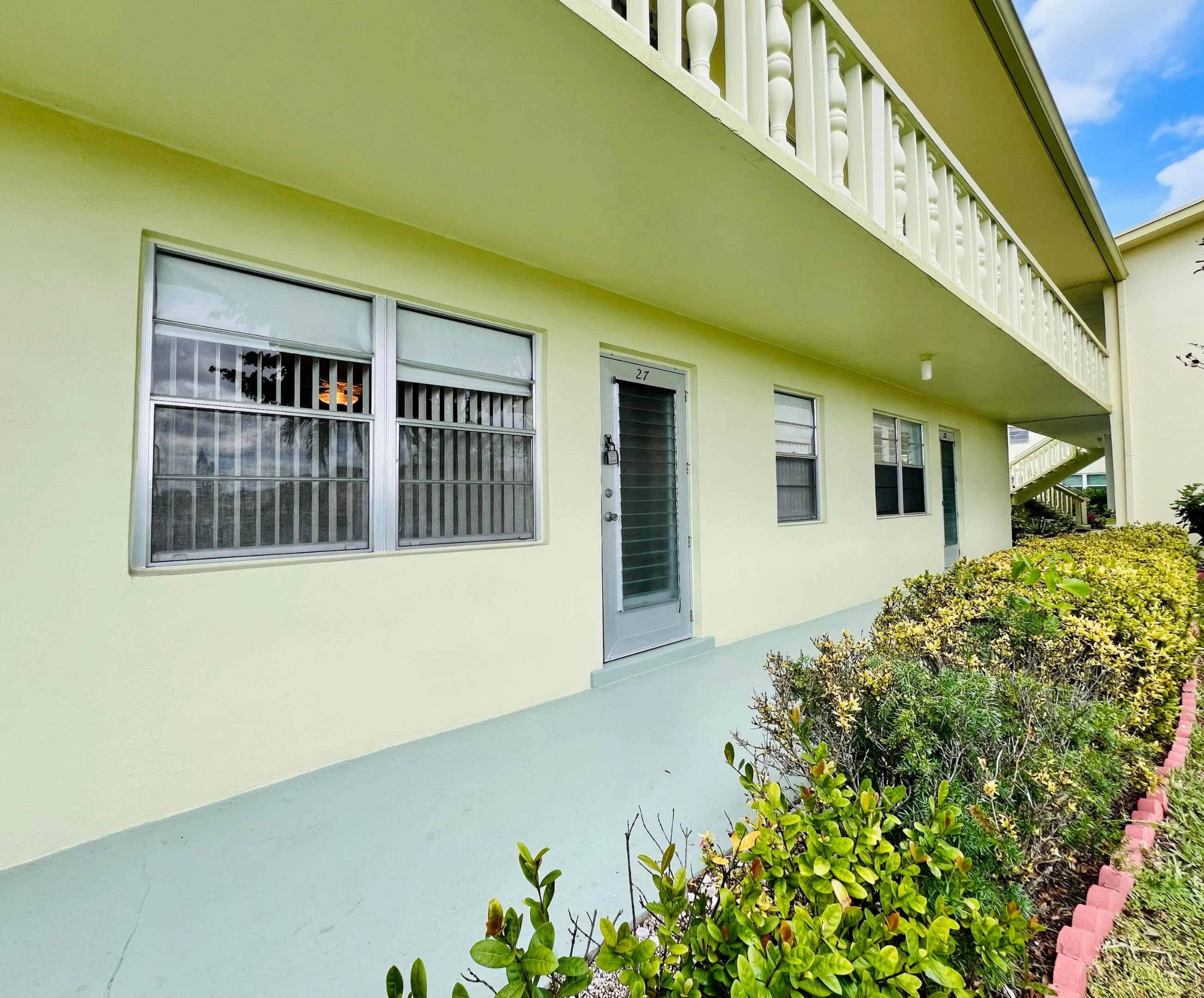 Water View FIRST FLOOR 2/1.5 with Updates in Lovely Sheffield B! Sheffield B Features A Resident Patio, New Roof (2023), Reserves, and No Special Assessments!