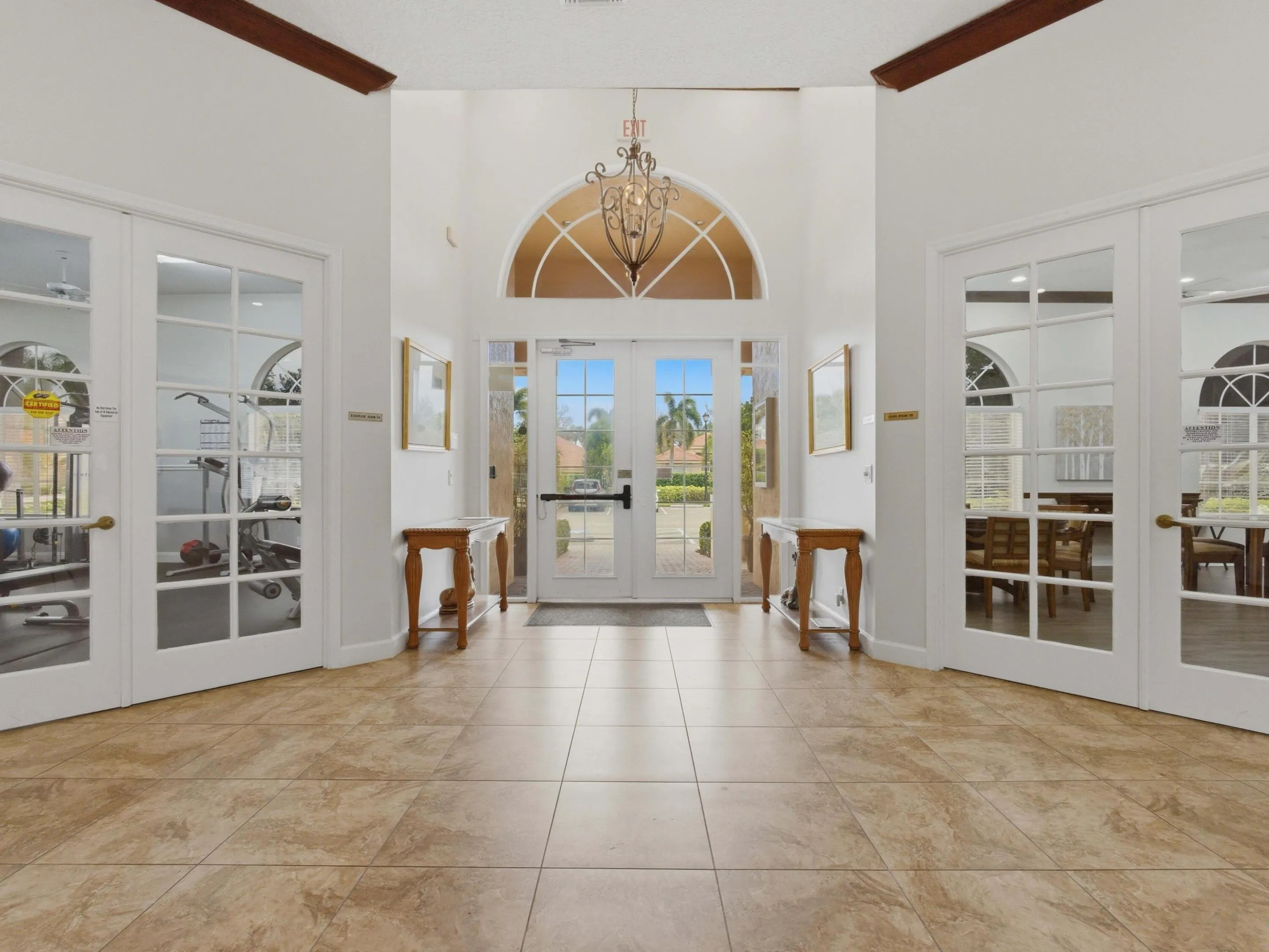 Clubhouse Entrance