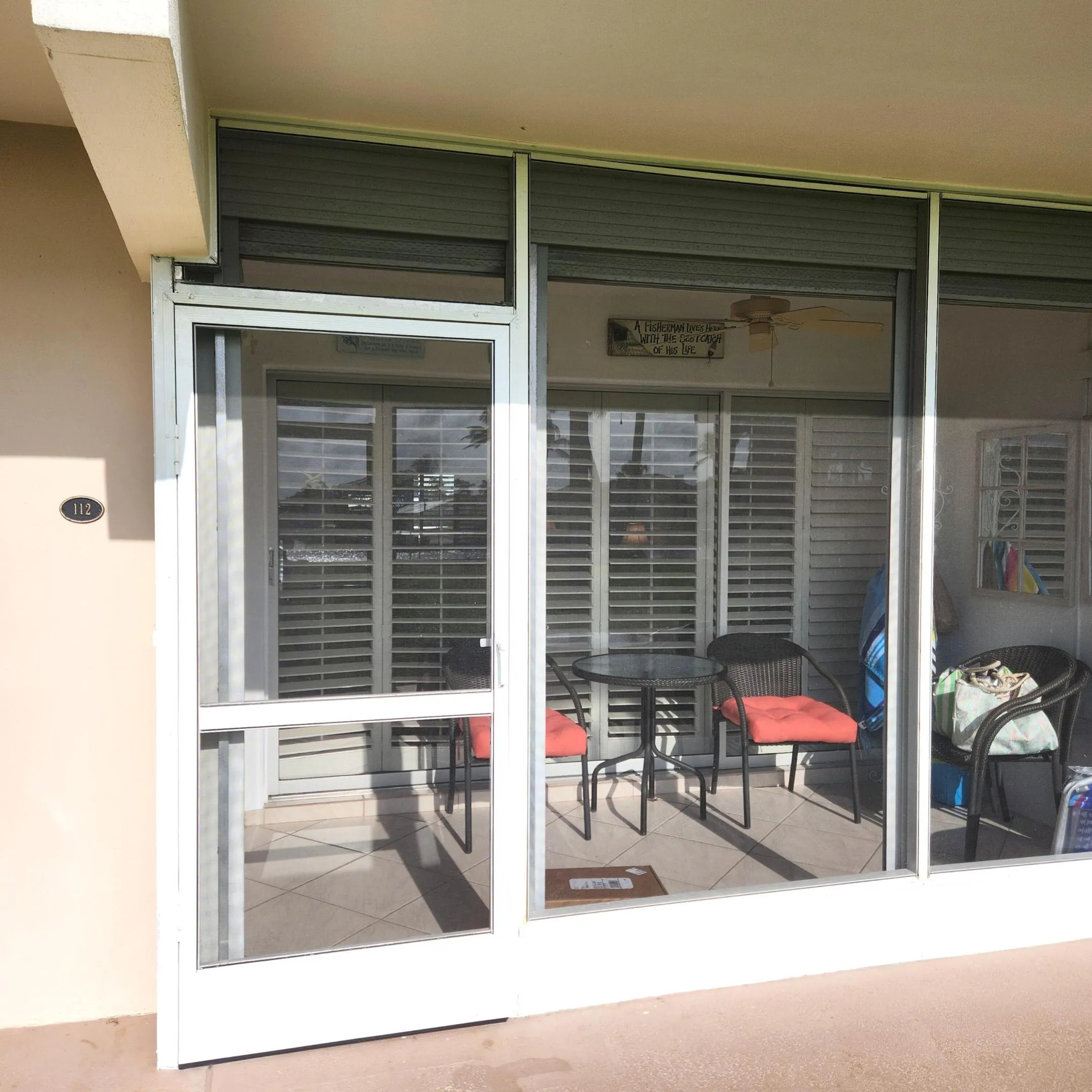 screened patio