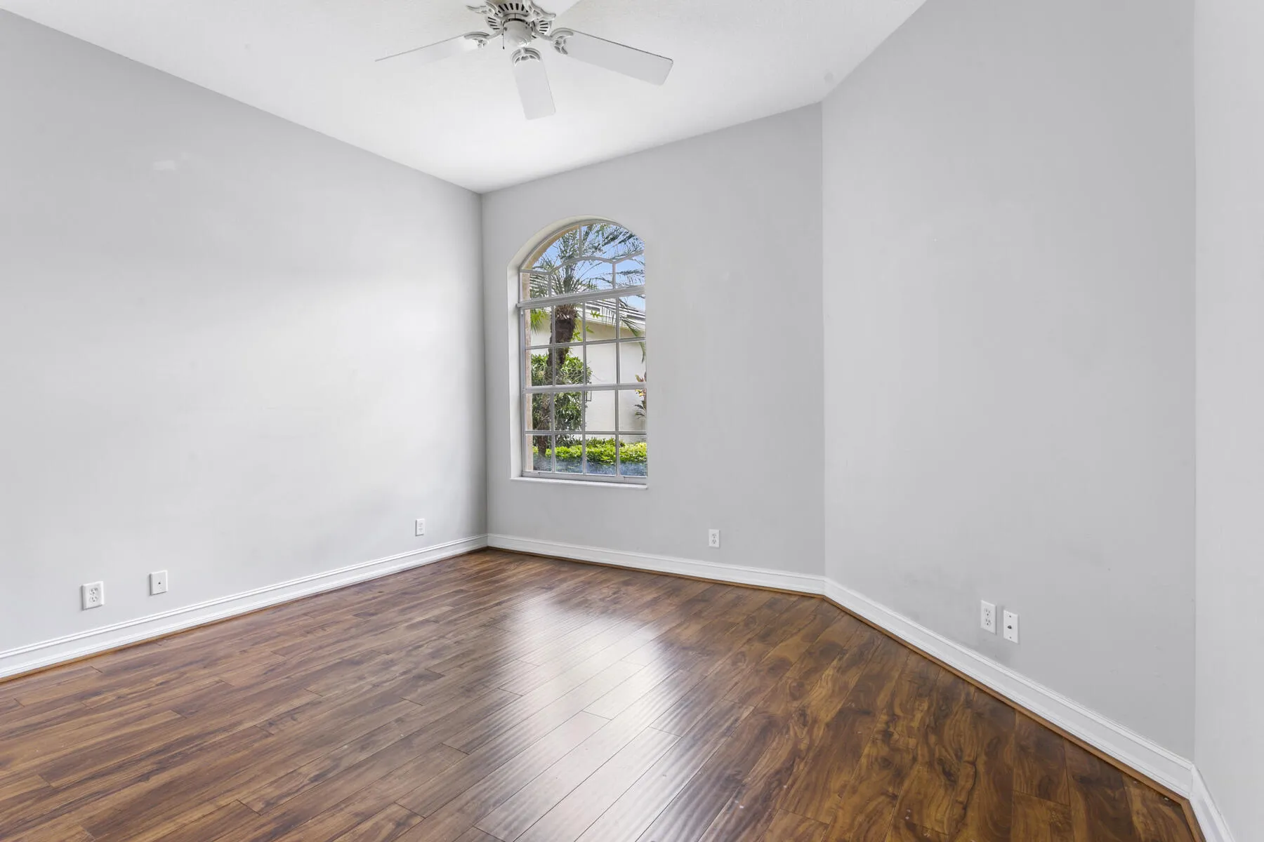 Guest Suite one with laminate flooring