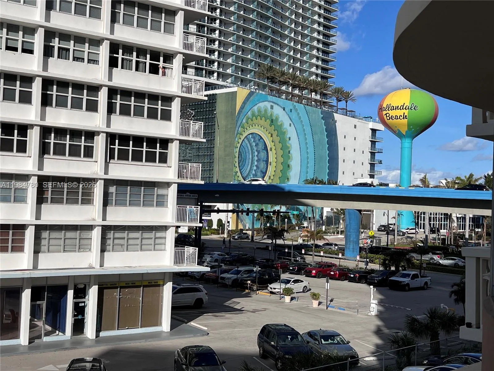 View from balcony