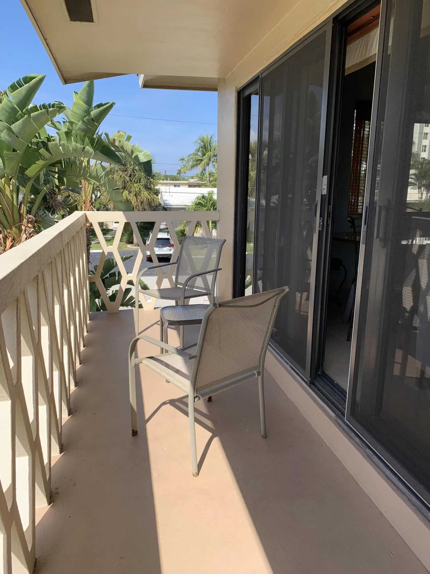 open balcony