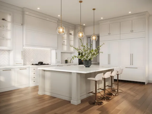 Renderings reflect the planned design based on architectural drawings and material specifications; final construction may vary.