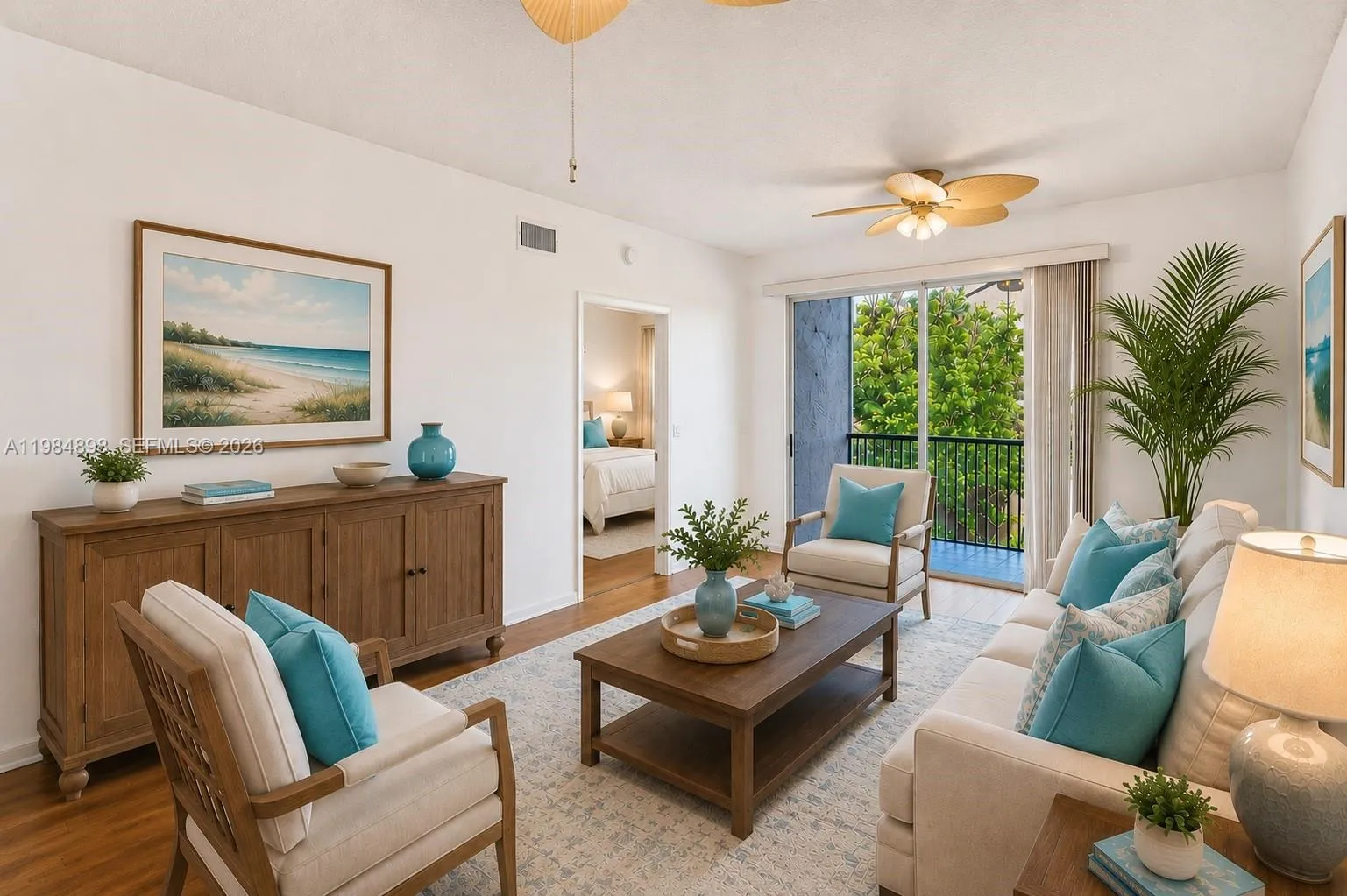 AI Imposed Staged Living Room