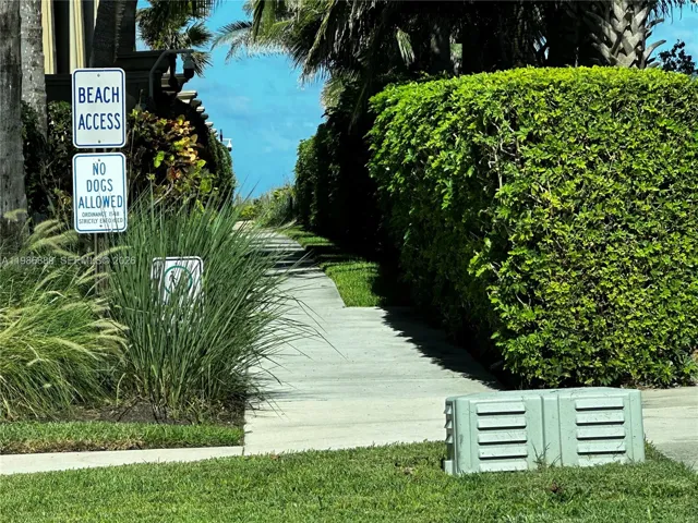 Beach access