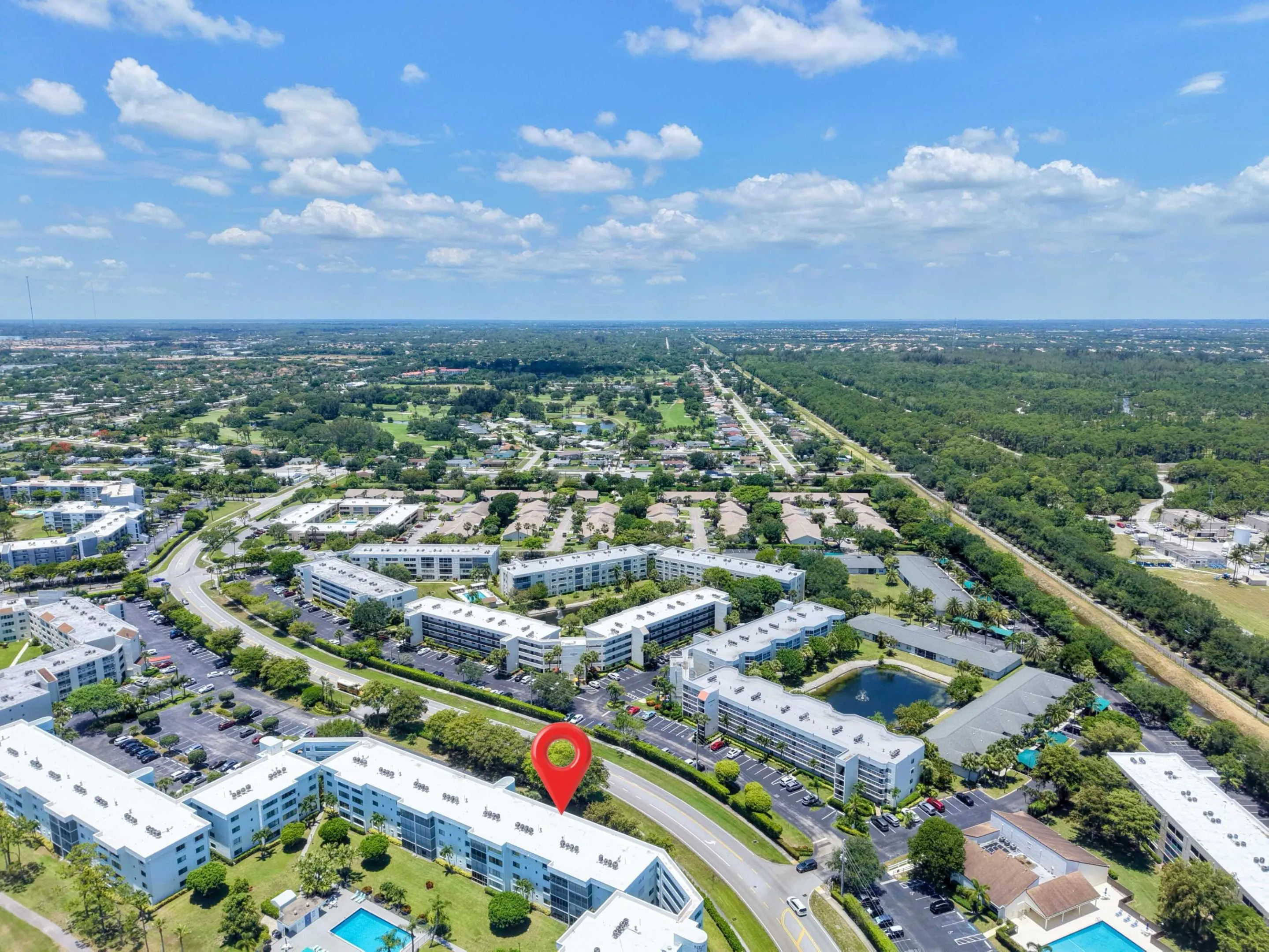 Panoramic to West