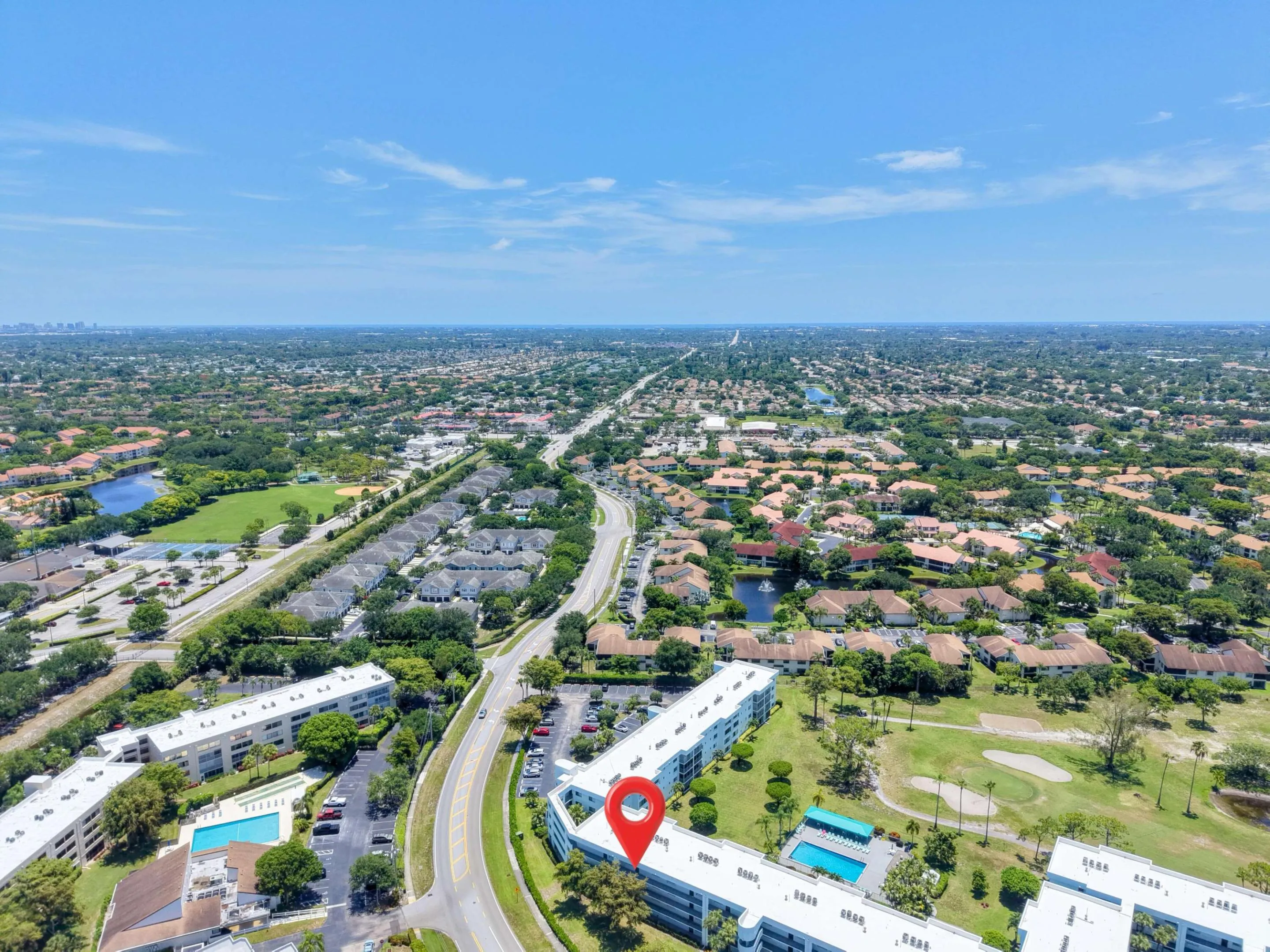 Panoramic to East