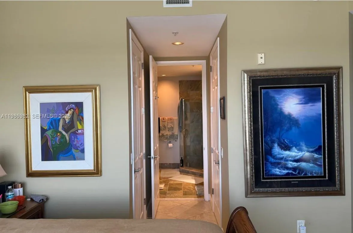 Hallway leading to Master Bath