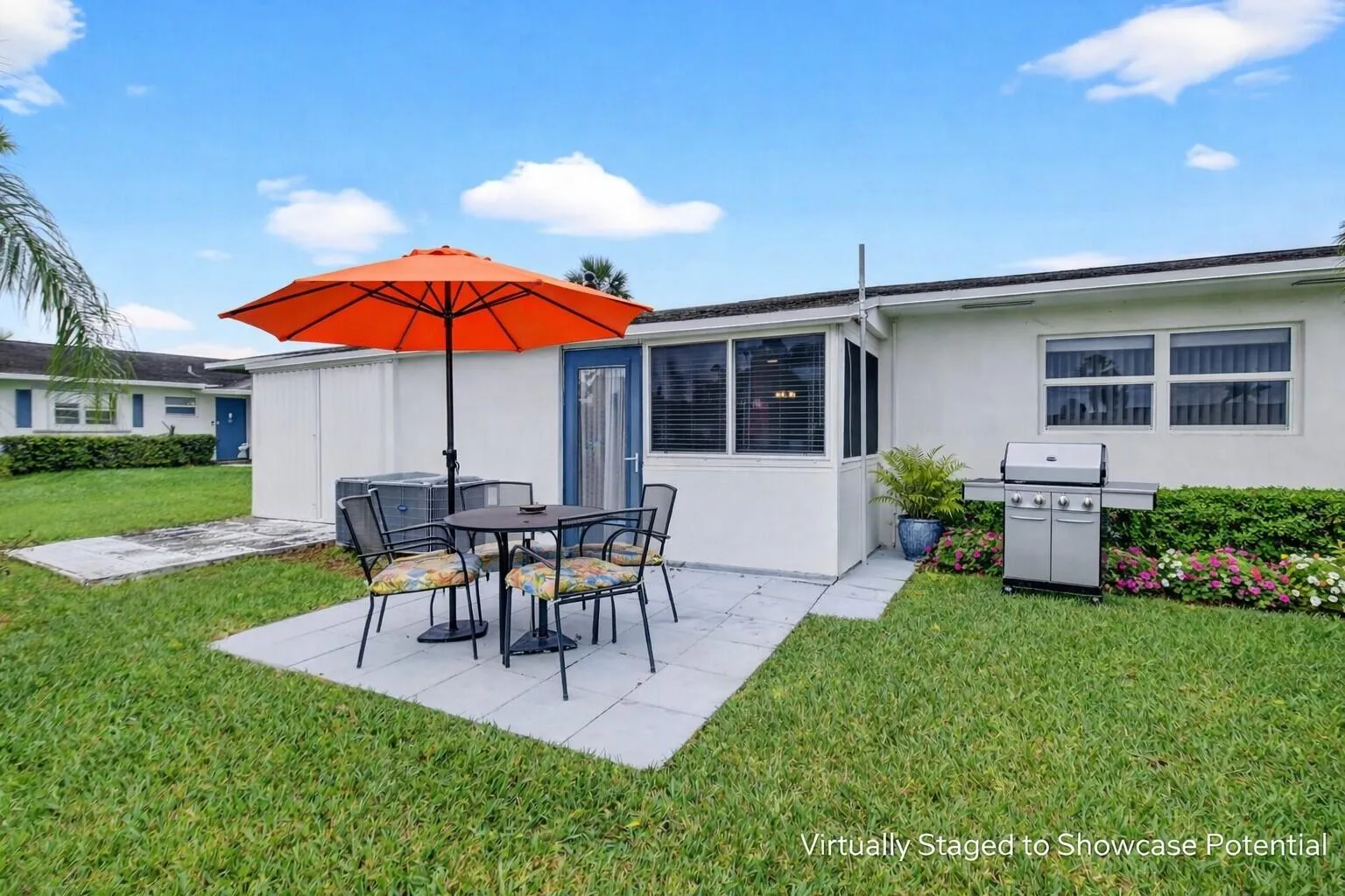 Enjoy fresh air and open space just steps from home.