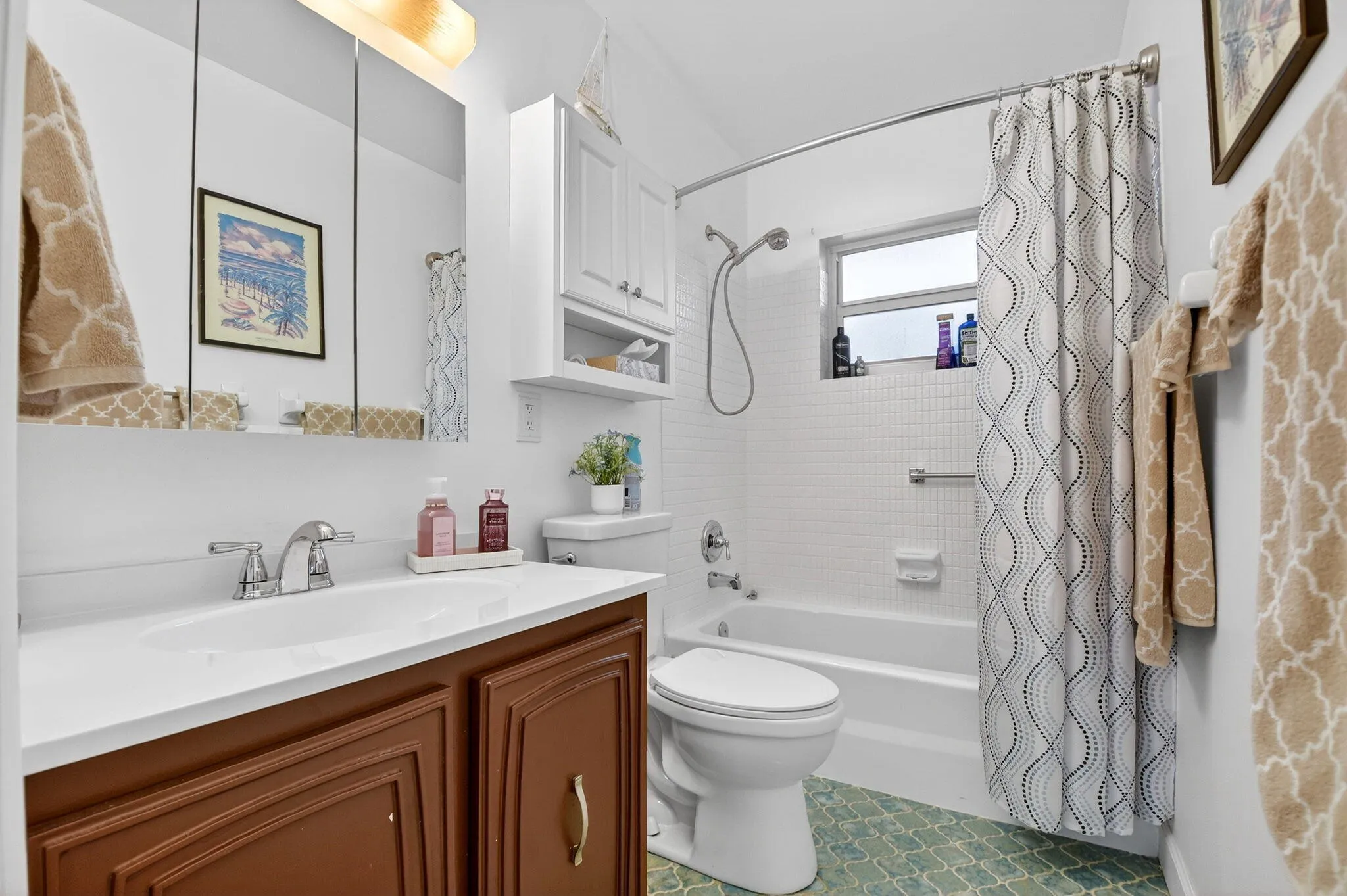 Bright space featuring classic layout and practical design.