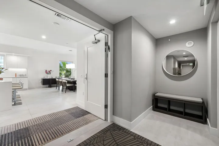 Double Door Private Foyer Entry