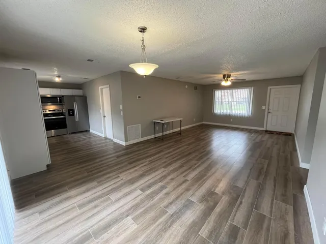 View toward front door