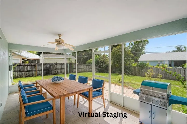 Porch Staged