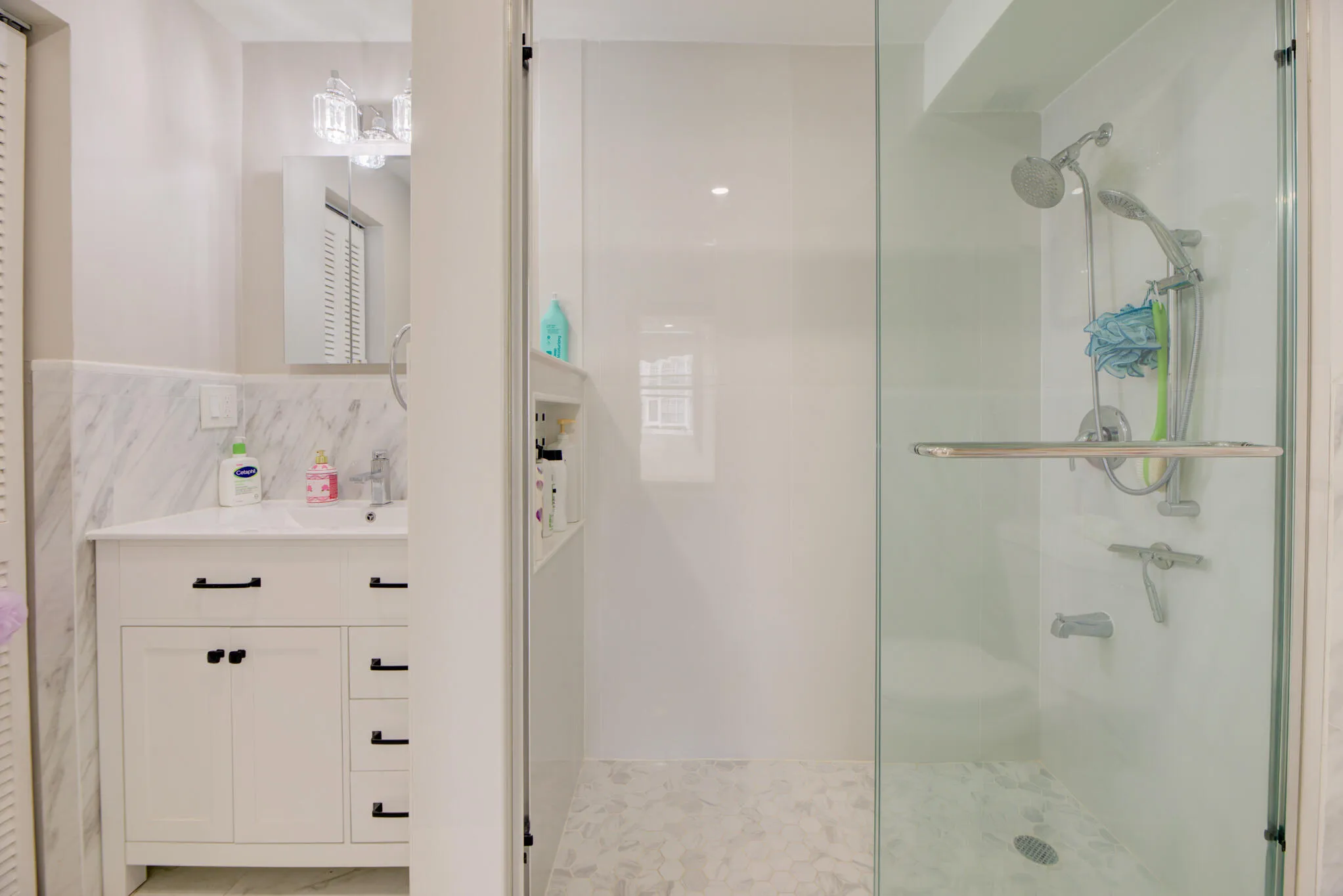 Renovated bathroom