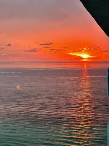 sunrise view to the east - ocean