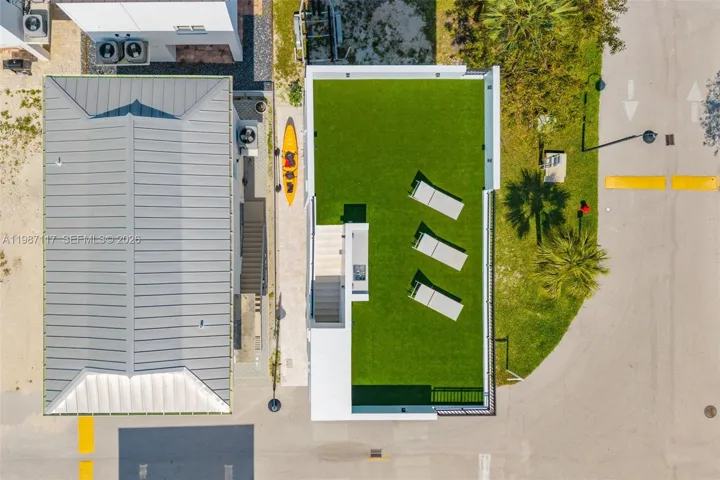 Rooftop aerial view