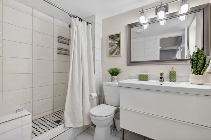 bathroom with shower
