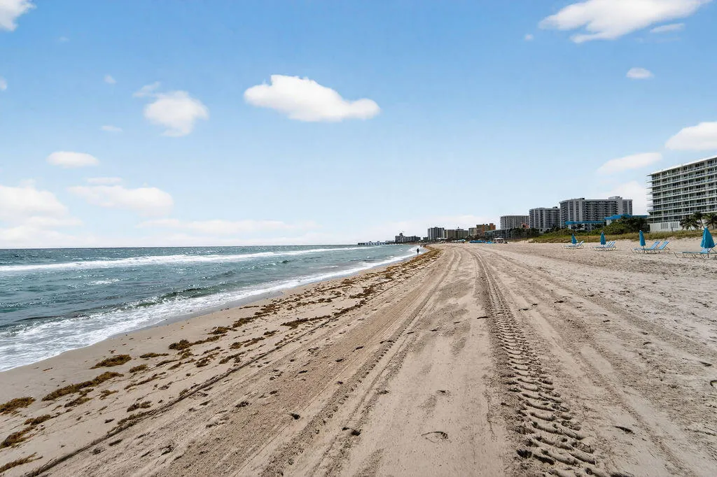 private beach