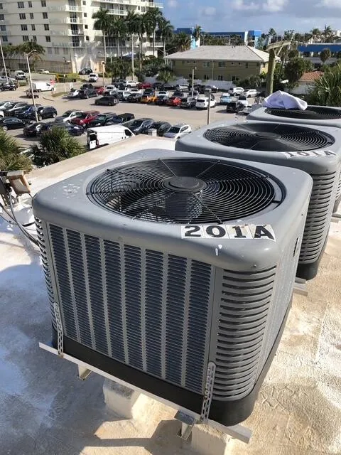 HVAC on roof