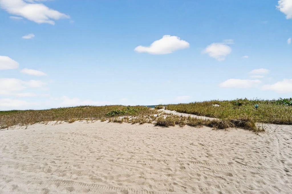 private beach