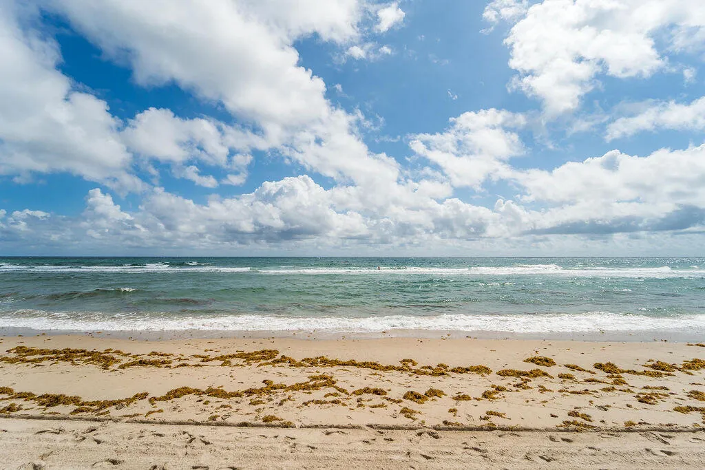 private beach