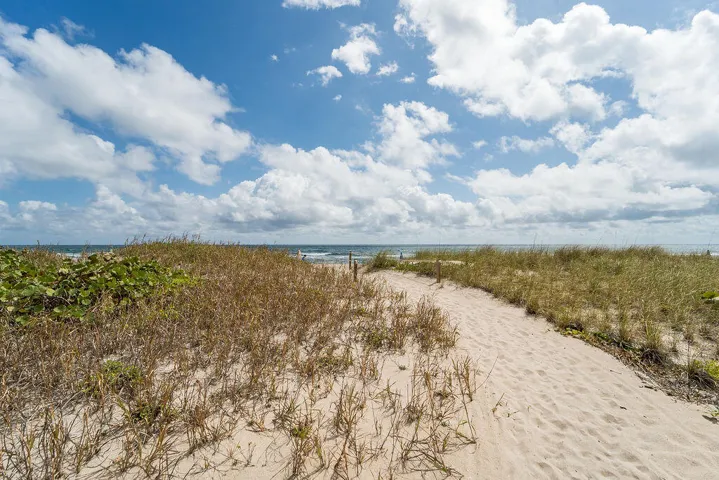 private beach