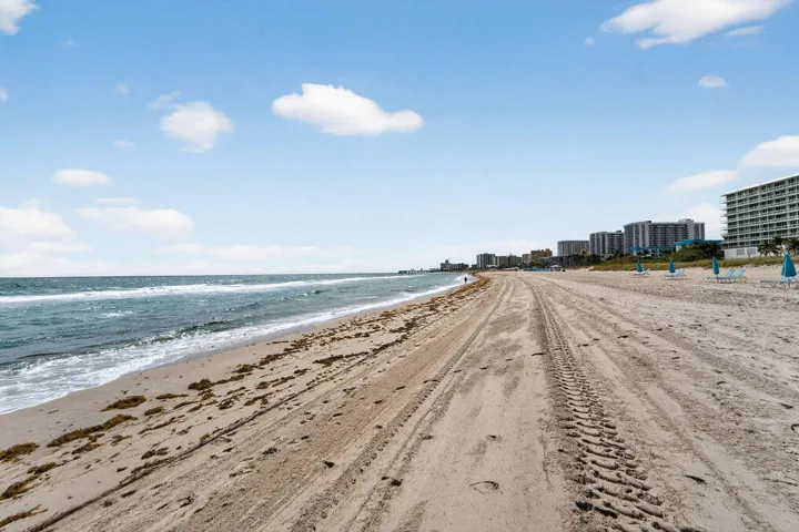 private beach