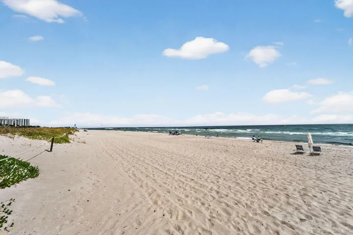private beach