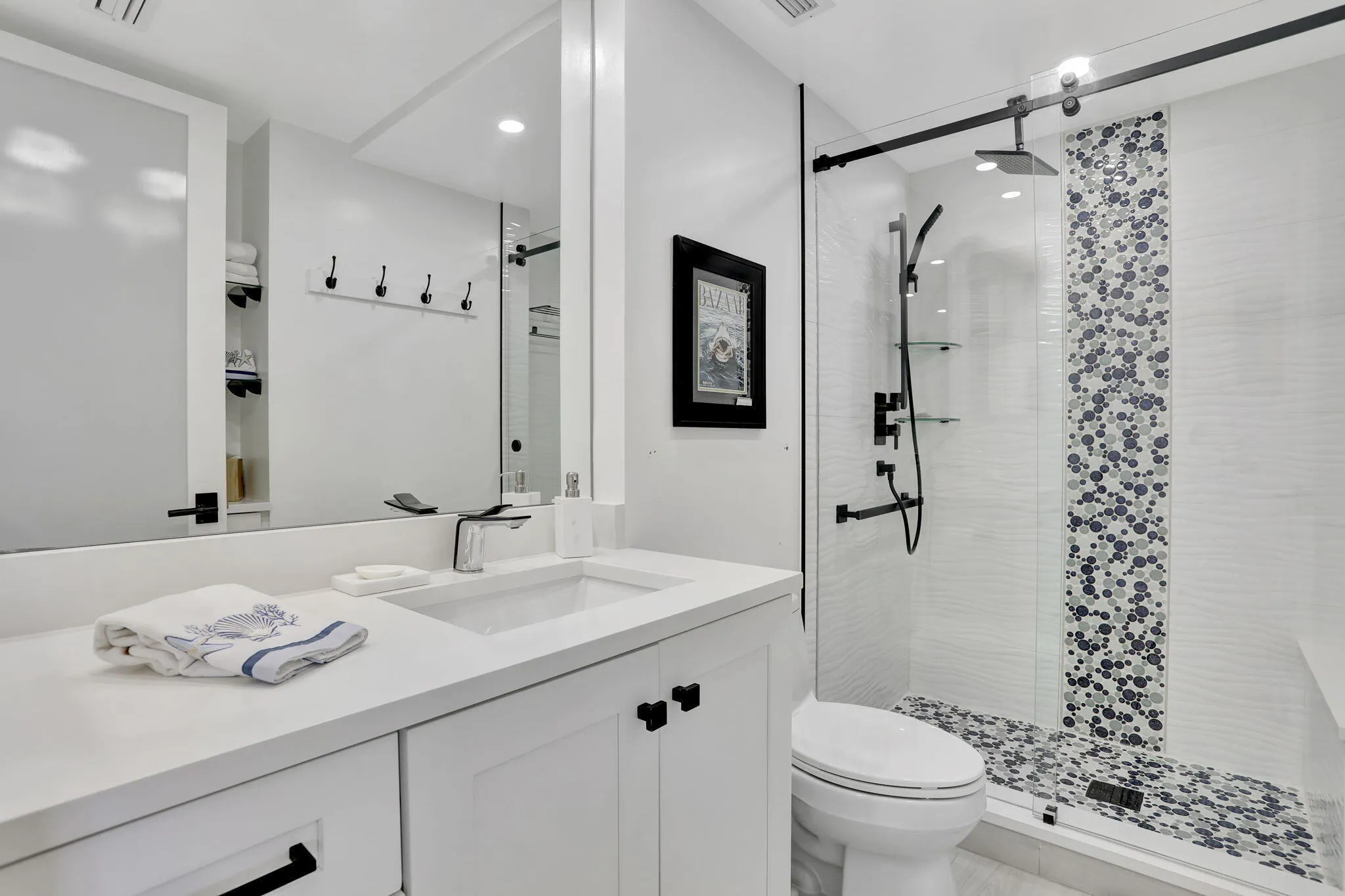 Nautical Beach Themed Bathroom