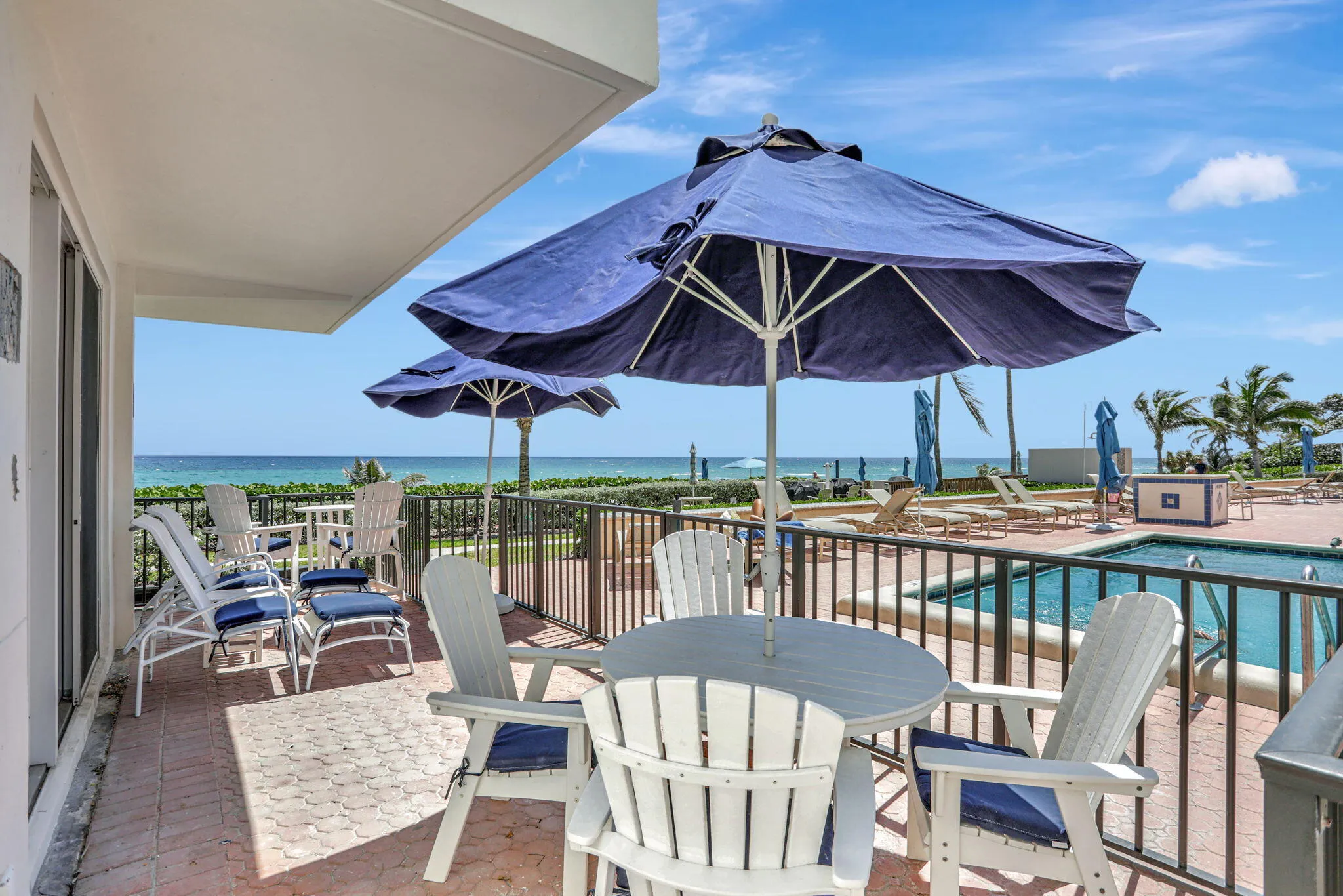 Private Patio Feels Like a Cabana