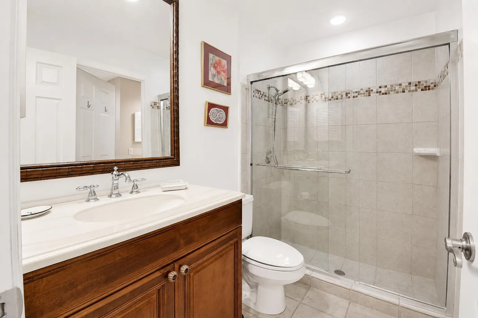 UPDATED GUEST BATHROOM