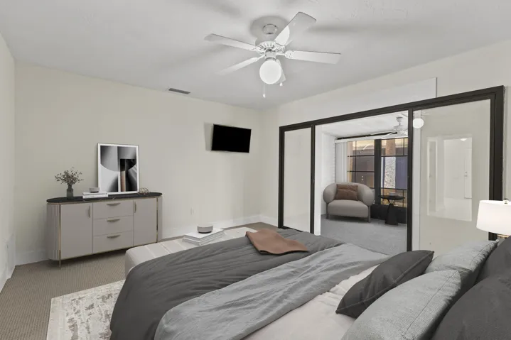 Bedroom - Virtually Staged
