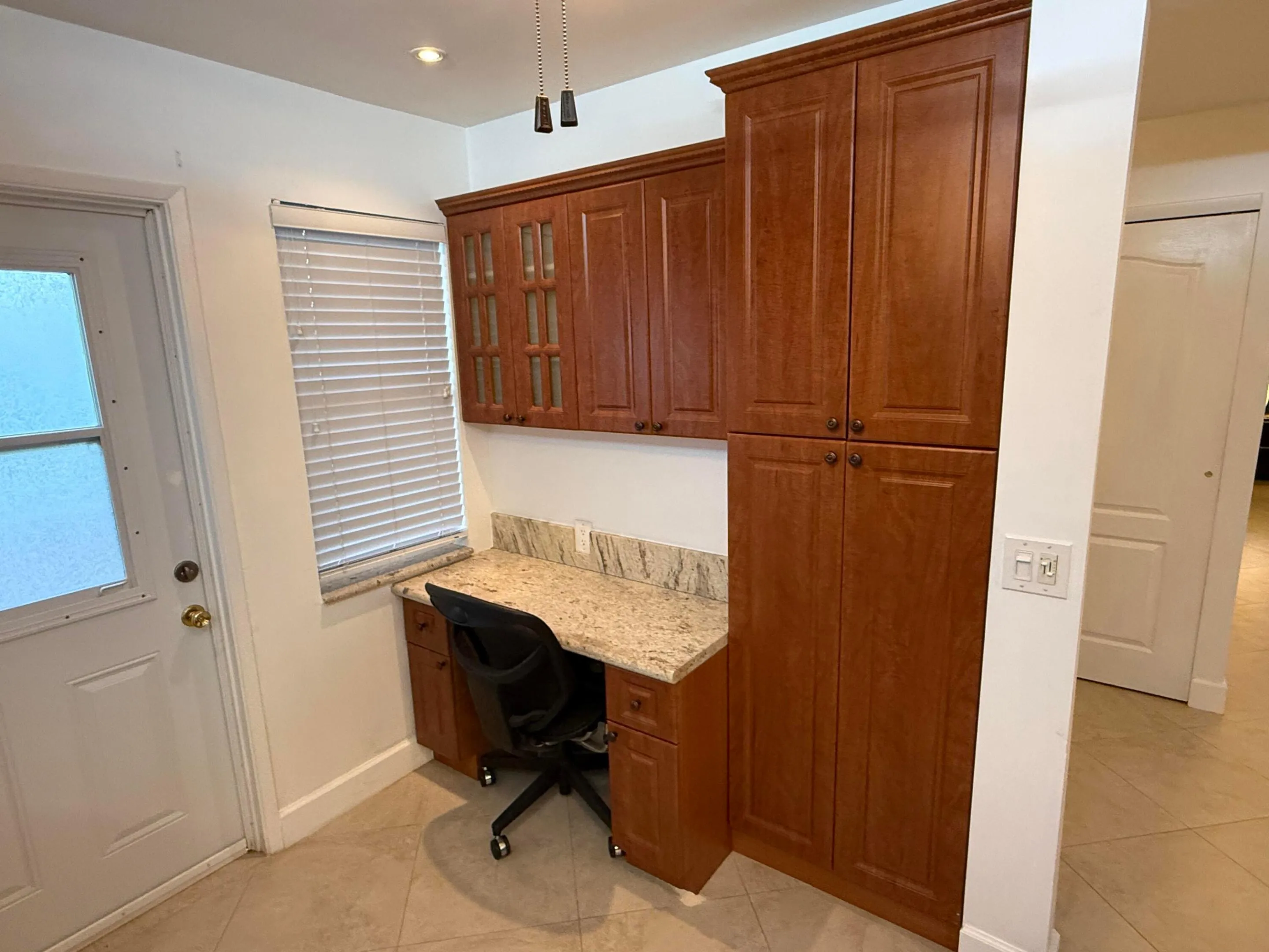 Computer/Business working station in Kitchen