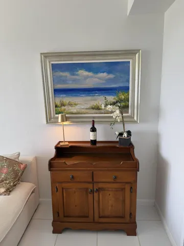 Bar in living room