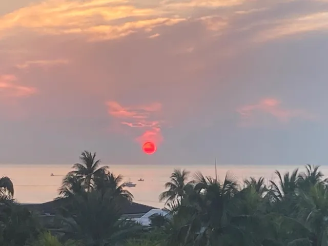 Stunning sunrise view