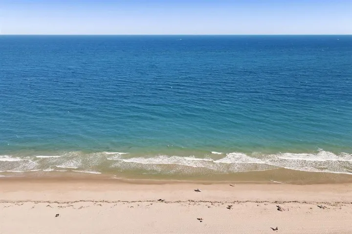 The ocean is just steps from your door