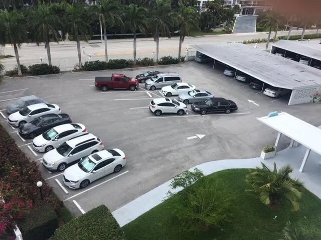 Secured parking on west side of Sea Tower