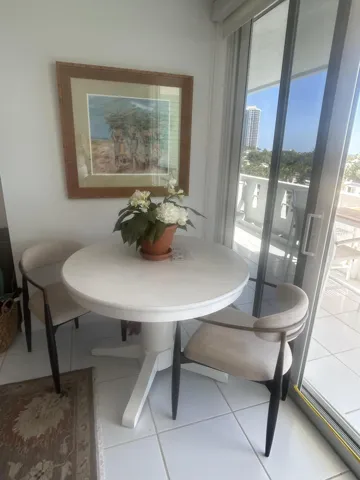 Dining area