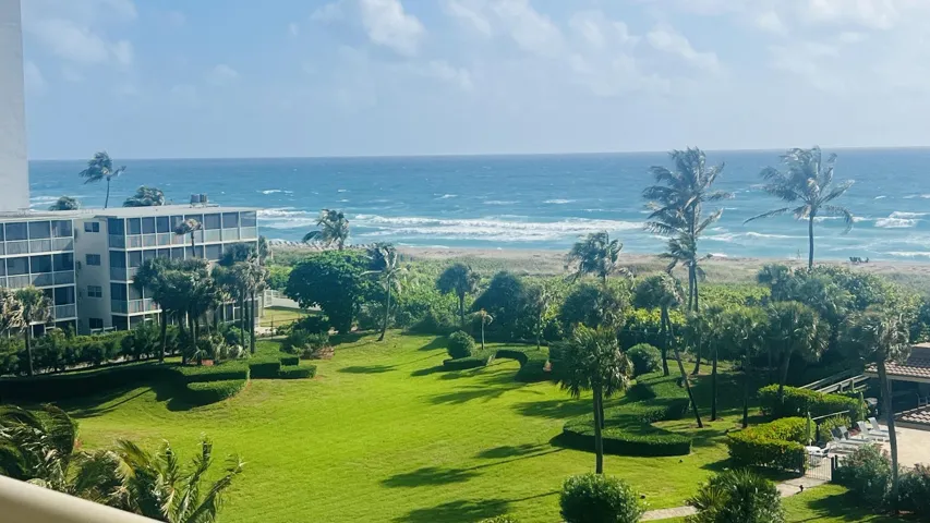 View of Grounds & Ocean from 602