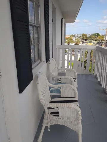 Ample space for patio set and lounge chair. Great space for the gardener, with plenty of sunshine!