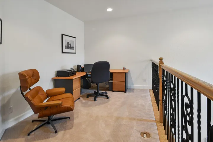 Separate Loft/Office Area